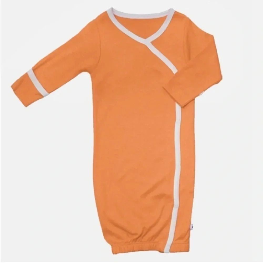 Baby Soy Organic Cotton Kimono Gown 3-6 Months New